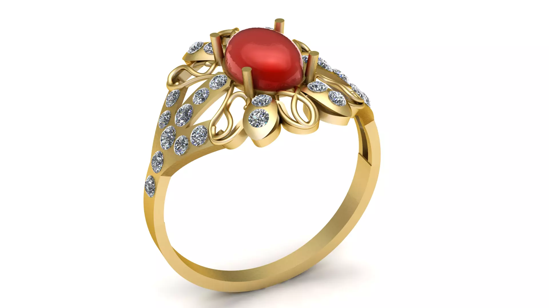 wedding ring for lovely couple 3d printable model 3D print model