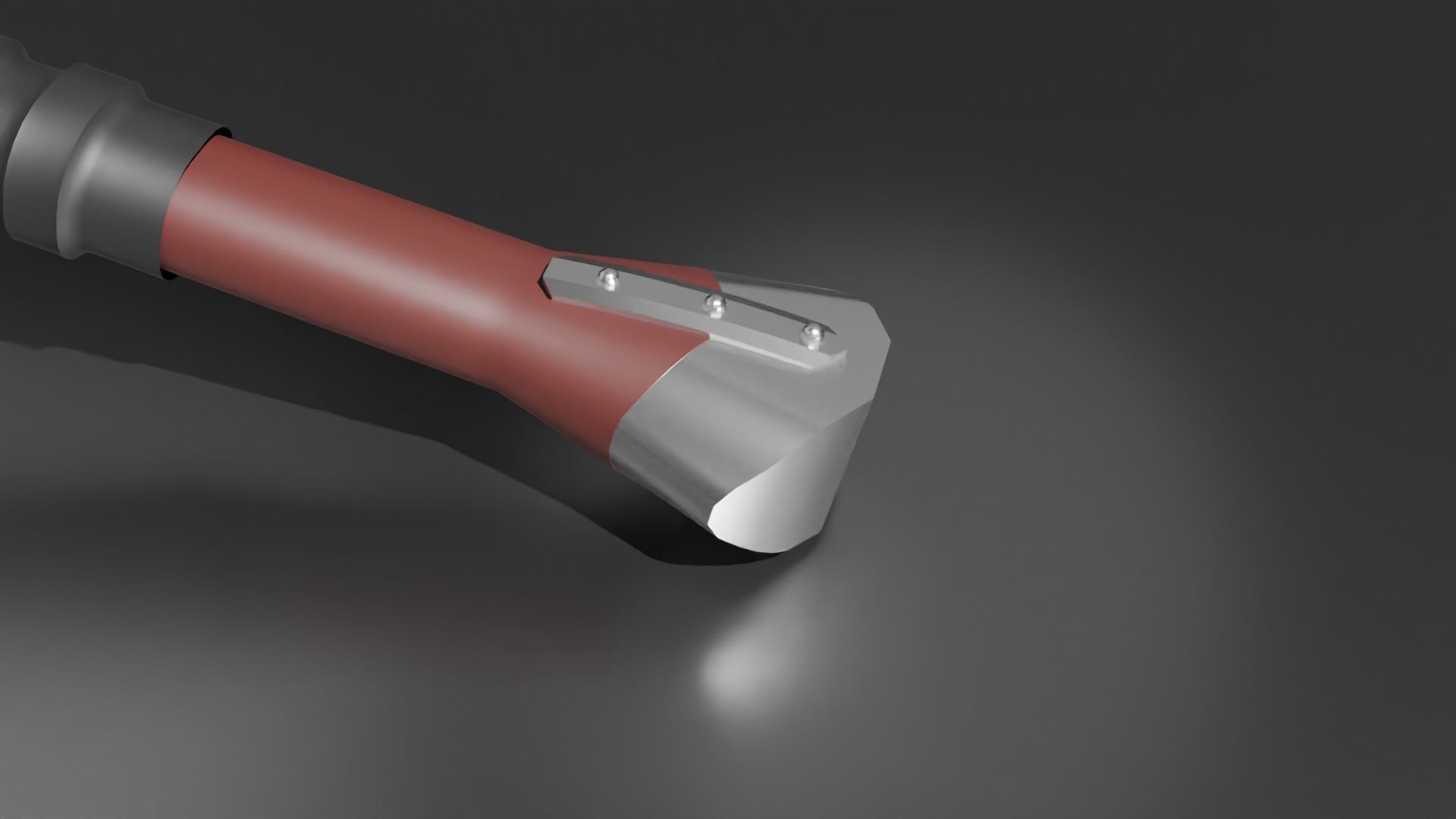 Extra Large Double-Headed Battle Axe 3D model_2