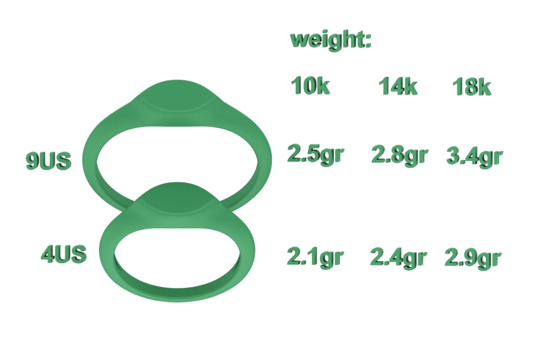 Signet Marquise Intial Women Ring Pinky Finger Ring 3D print model_9