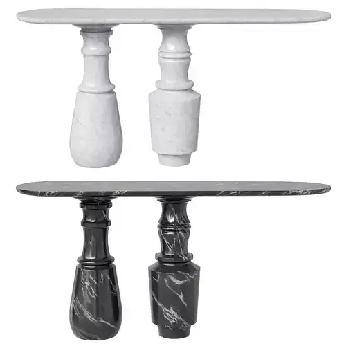 Boca Do Lobo Pietra marble console