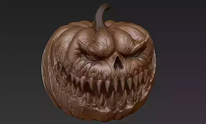 Halloween Evil Pumpkin
