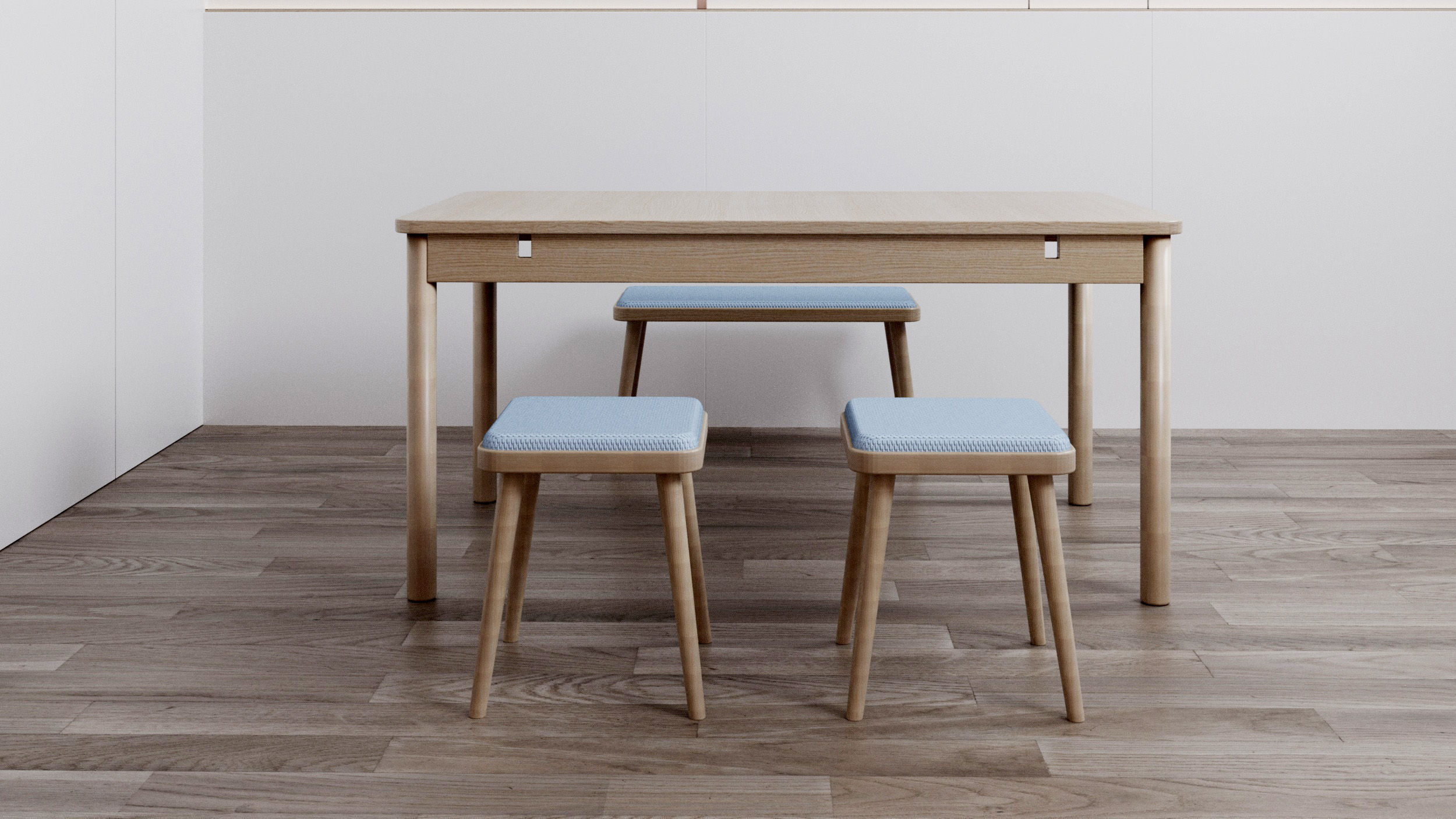 table desk Free 3D model_1