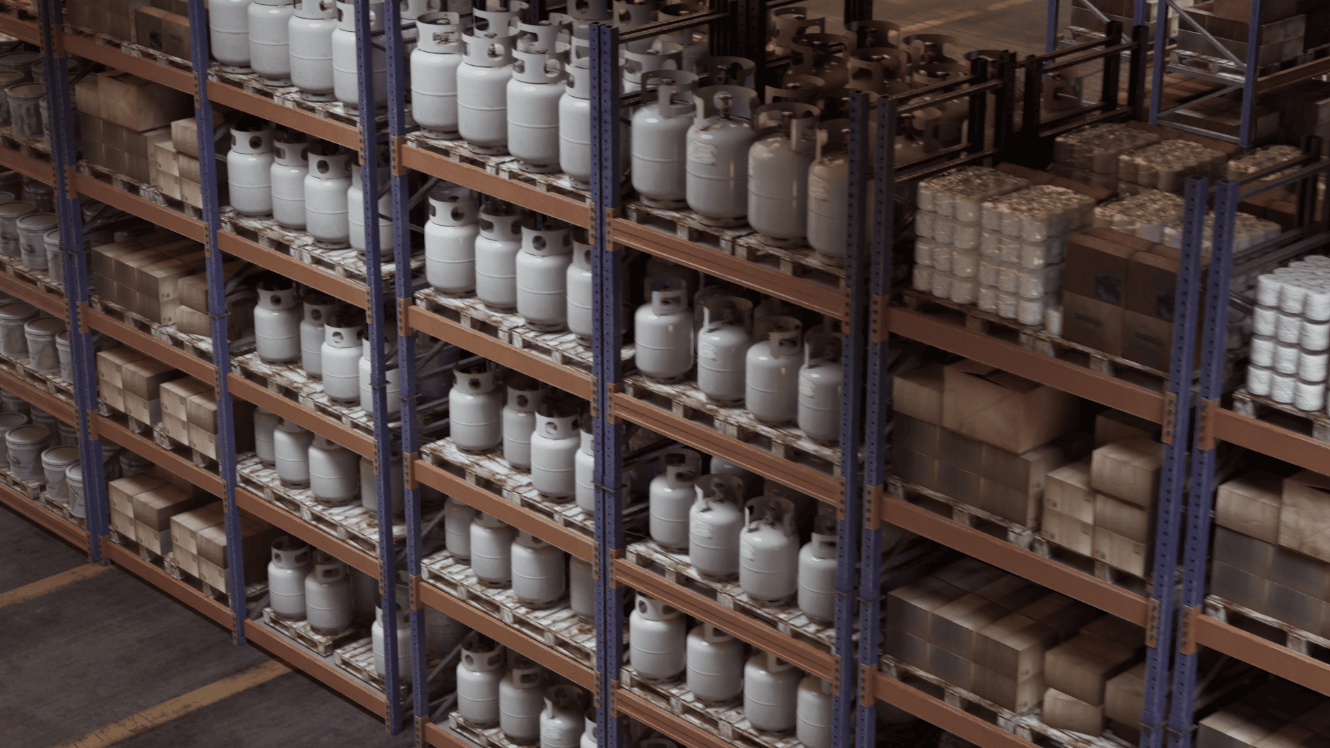 The Industrial-Grade Warehouse 3D Asset Pack 3D model_8