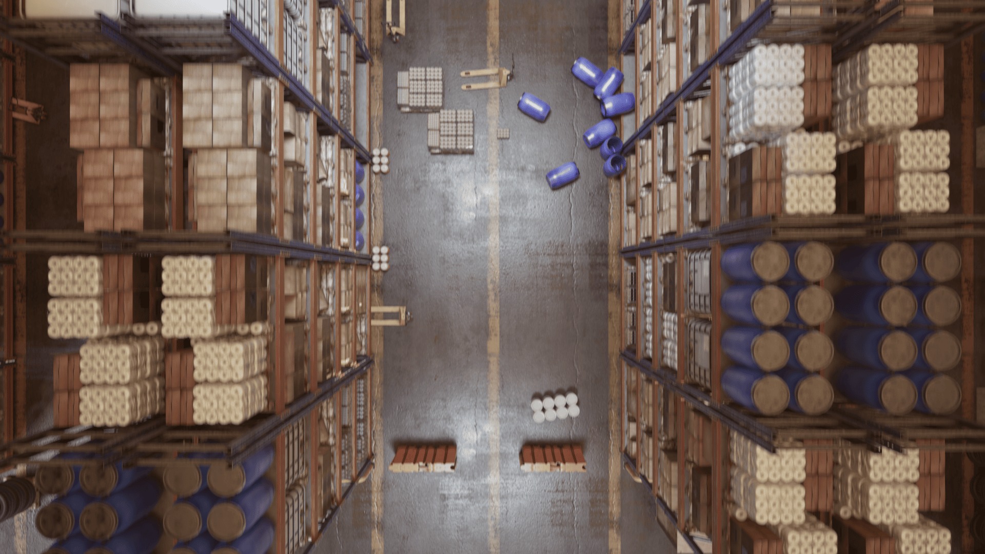 The Industrial-Grade Warehouse 3D Asset Pack 3D model_5