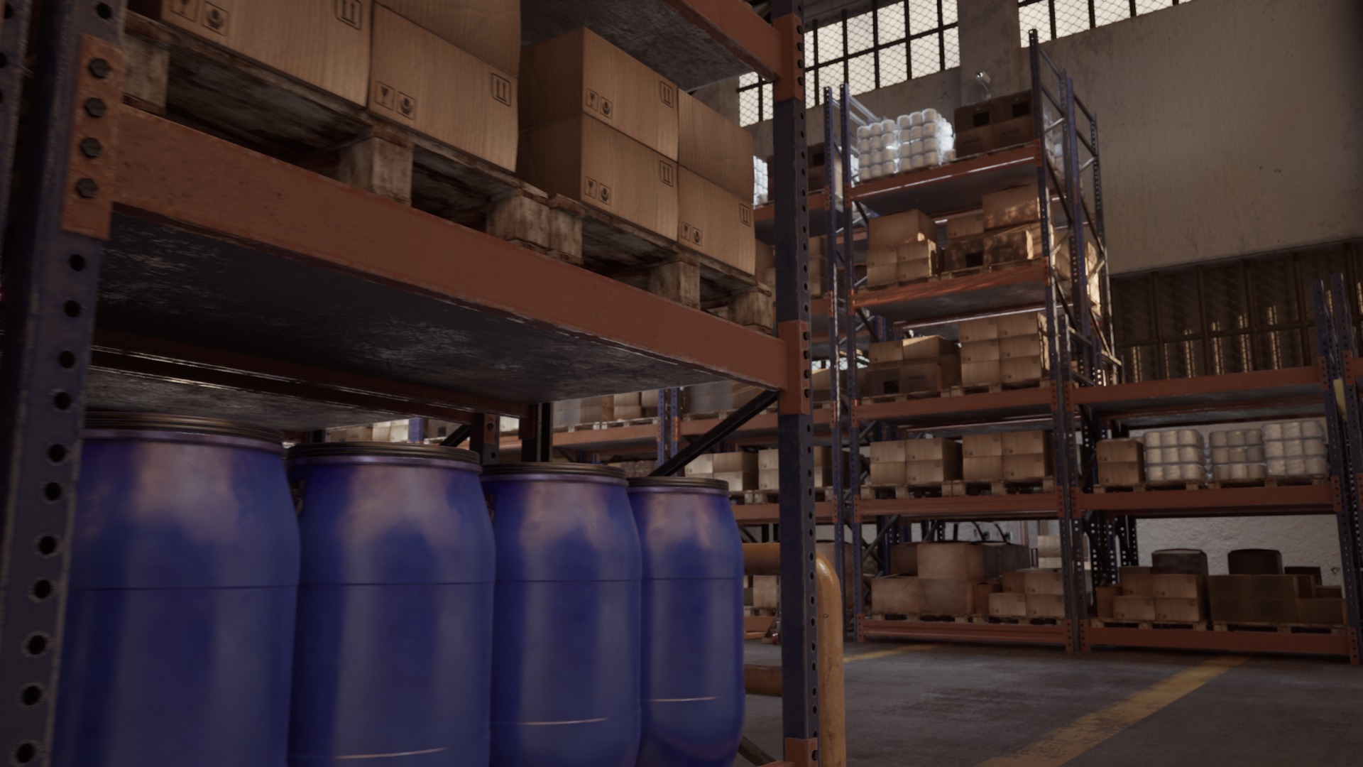 The Industrial-Grade Warehouse 3D Asset Pack 3D model_7