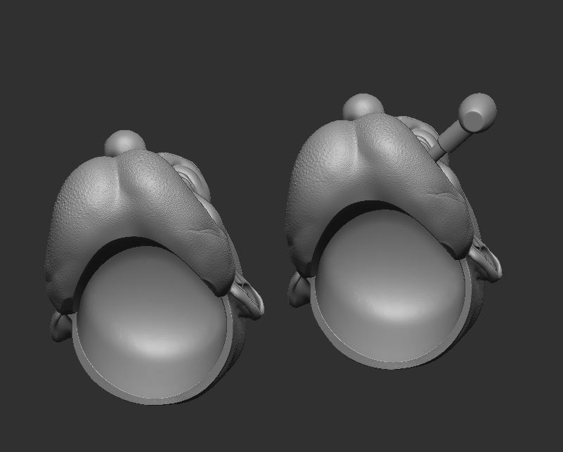 Popeye Headsculpt for Action Figures 3D print model_3