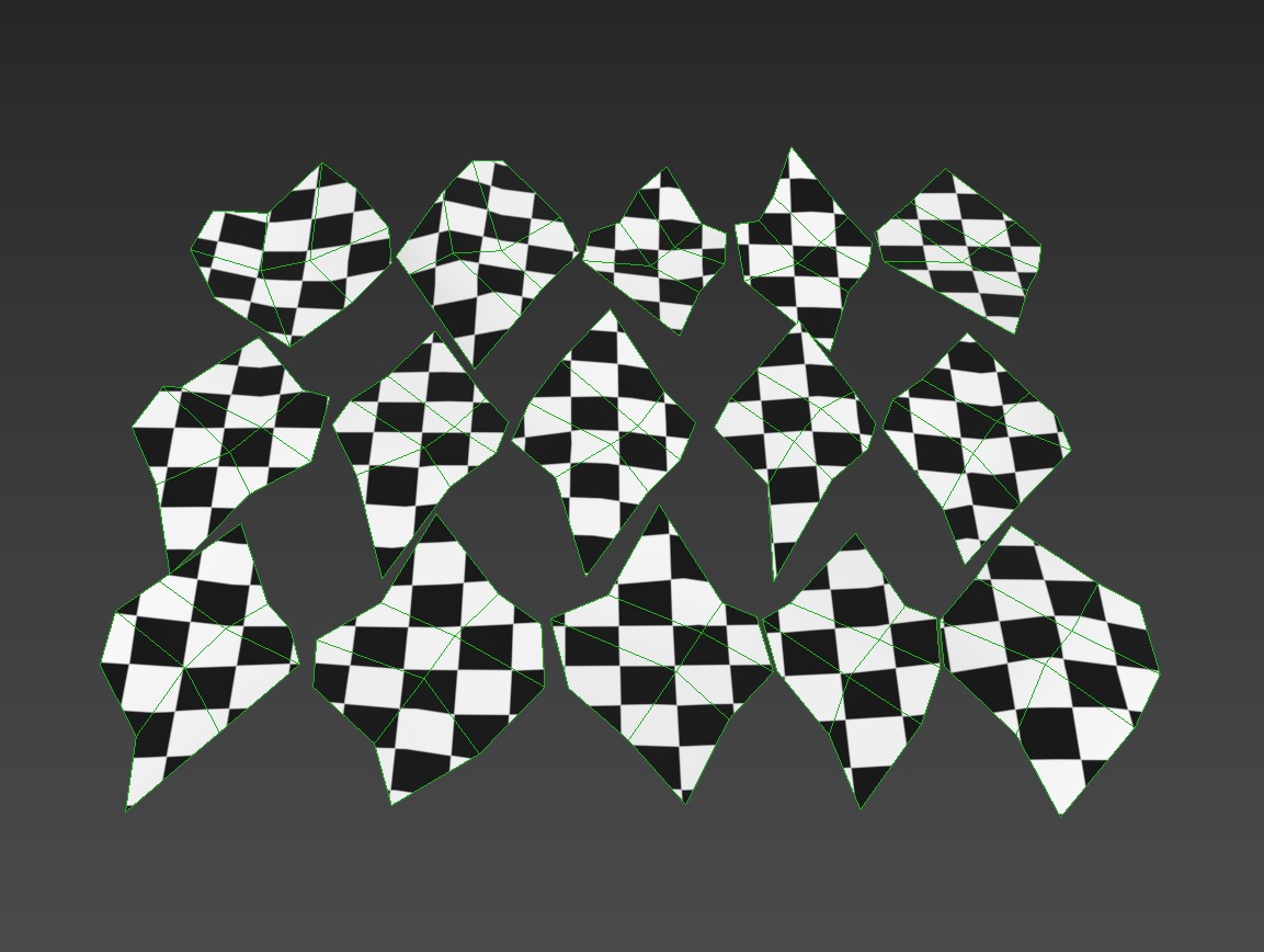 Hibiscus Leaves Leaf Autumn Fall  Low-poly 3D model_12