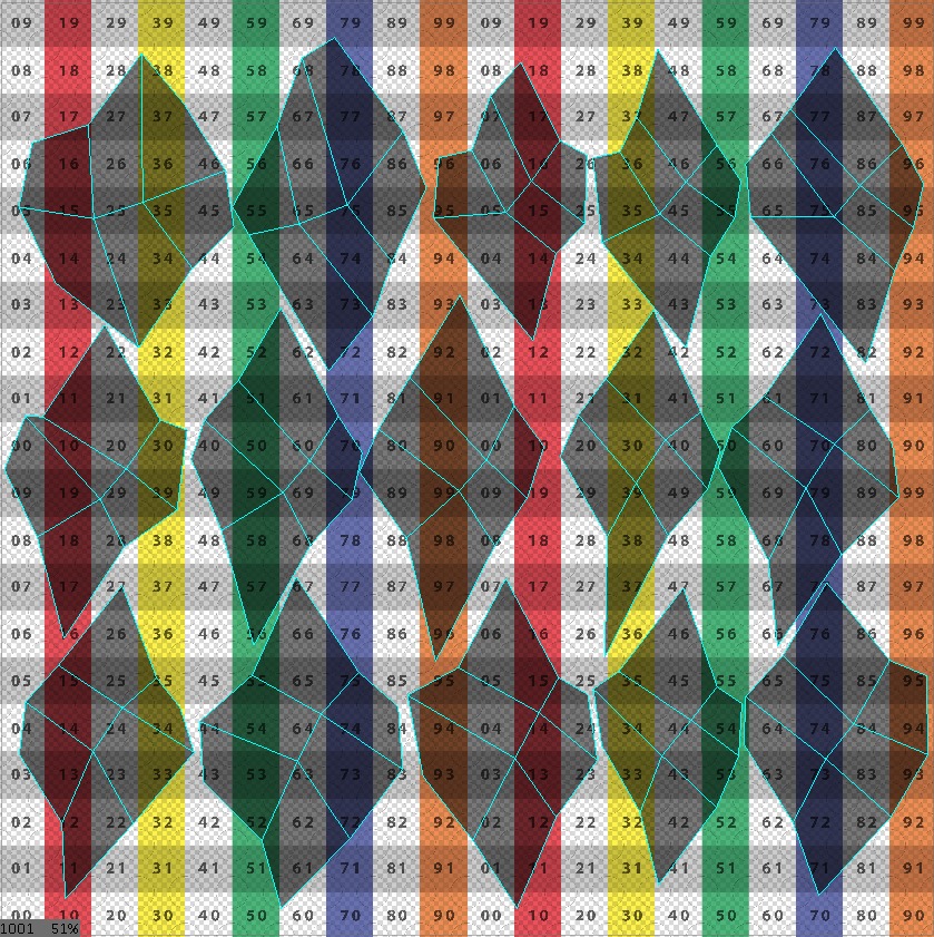 Hibiscus Leaves Leaf Autumn Fall  Low-poly 3D model_11