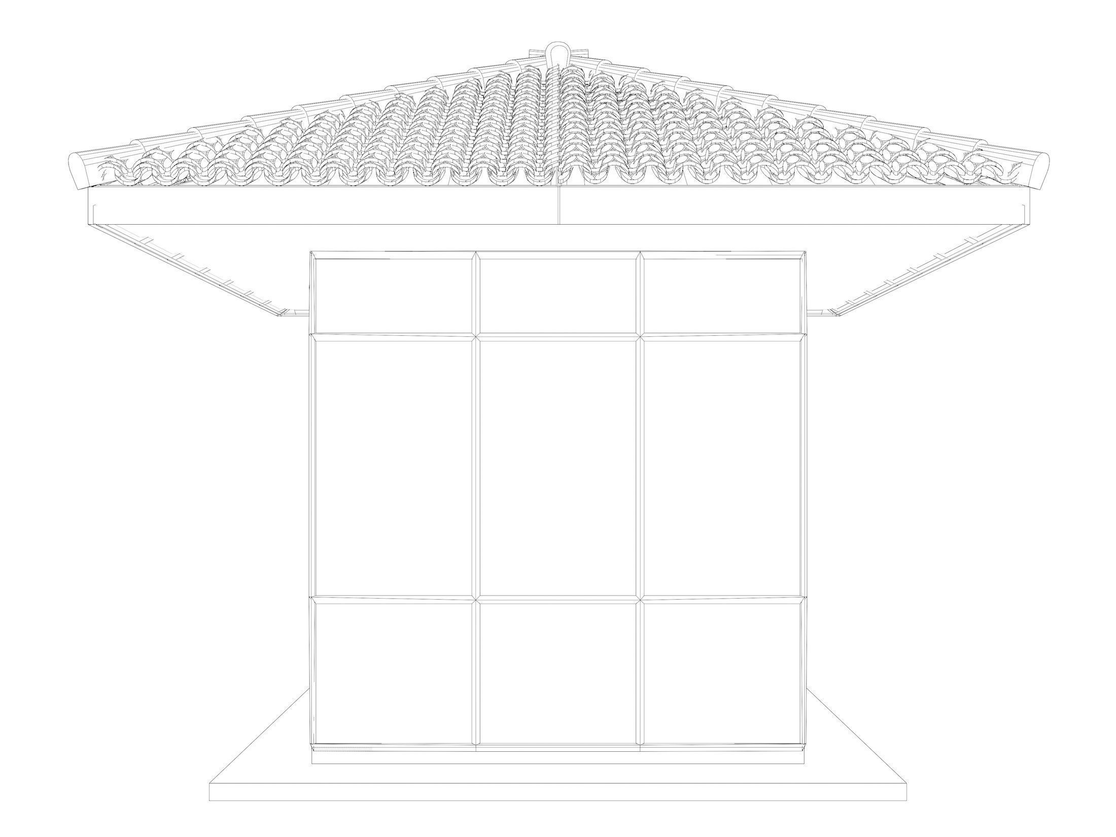 Security booth 24u07 3D model_6