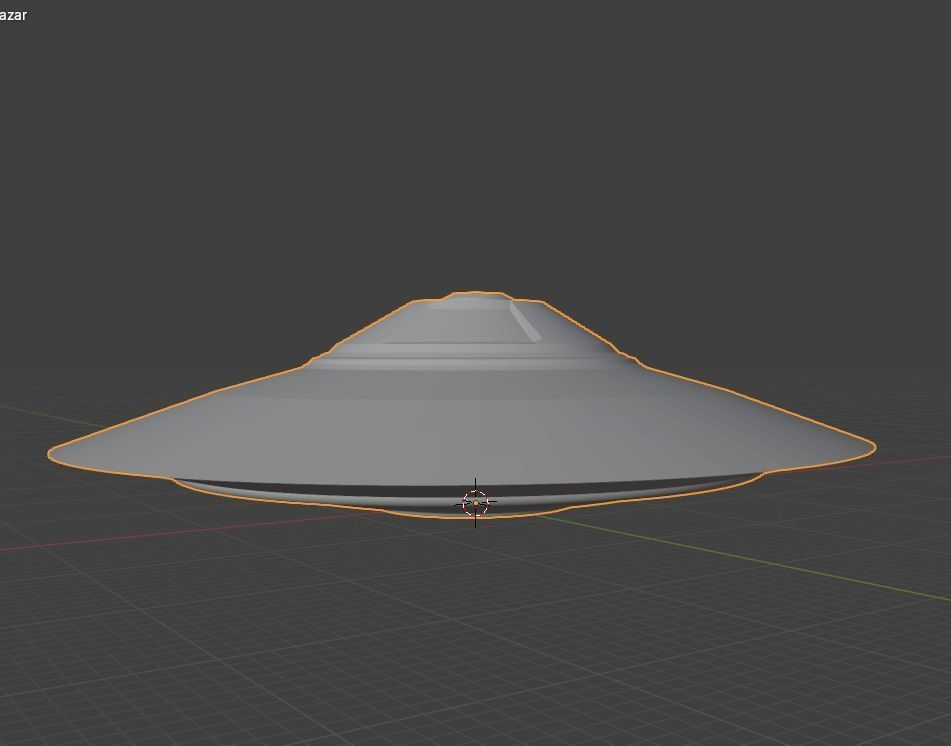 Lazar UFO Area 51   3D print model_2