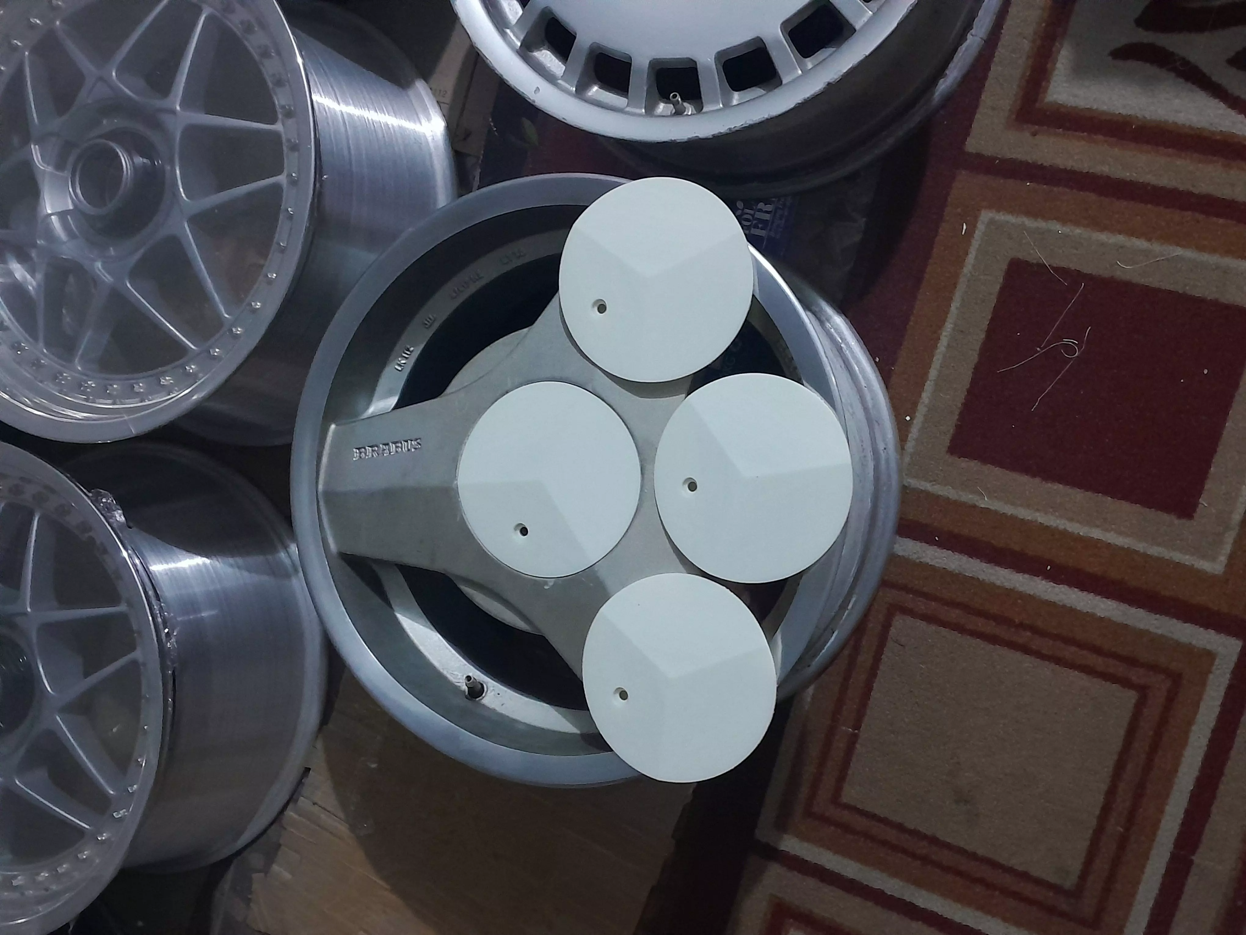 Center Cap Brabus Monoblock 2 Wheels 3D print model