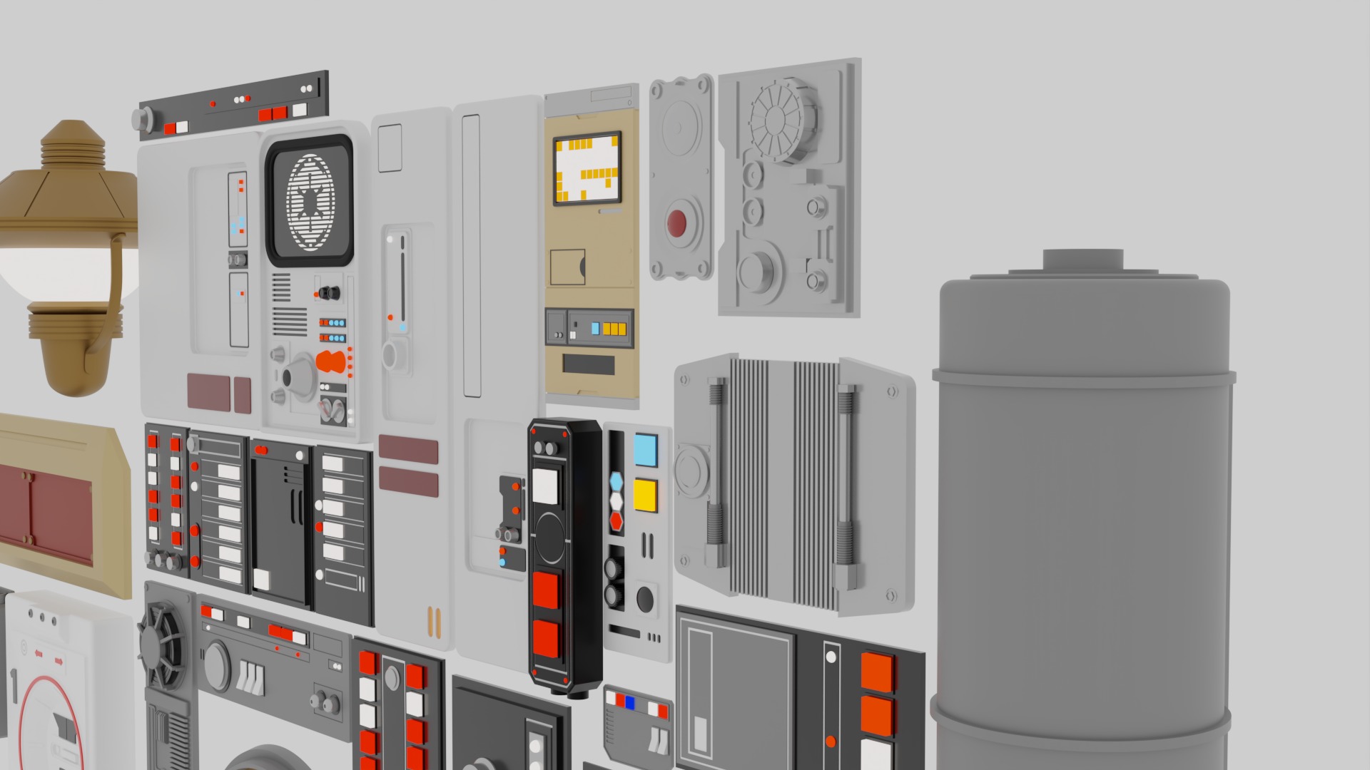 Star Wars Panels Pack 06 3D model_14