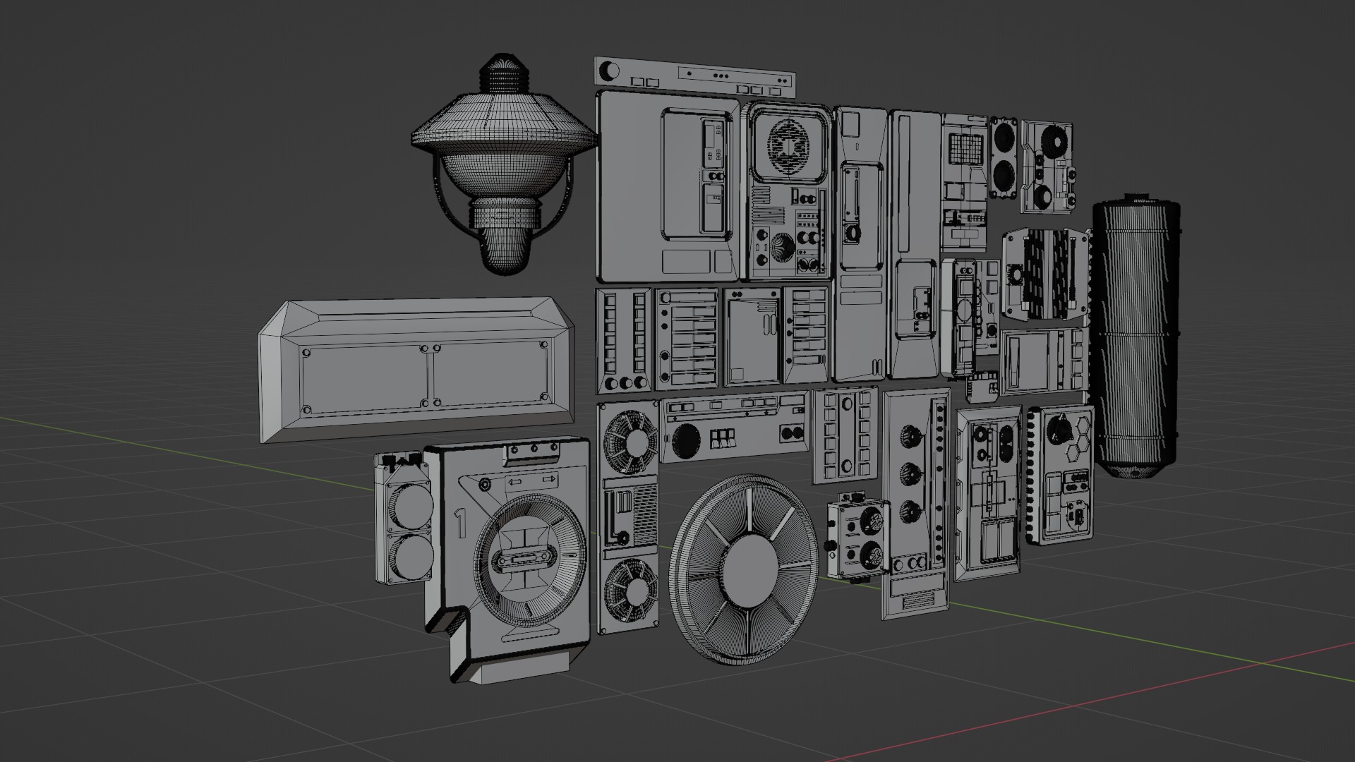 Star Wars Panels Pack 06 3D model_3