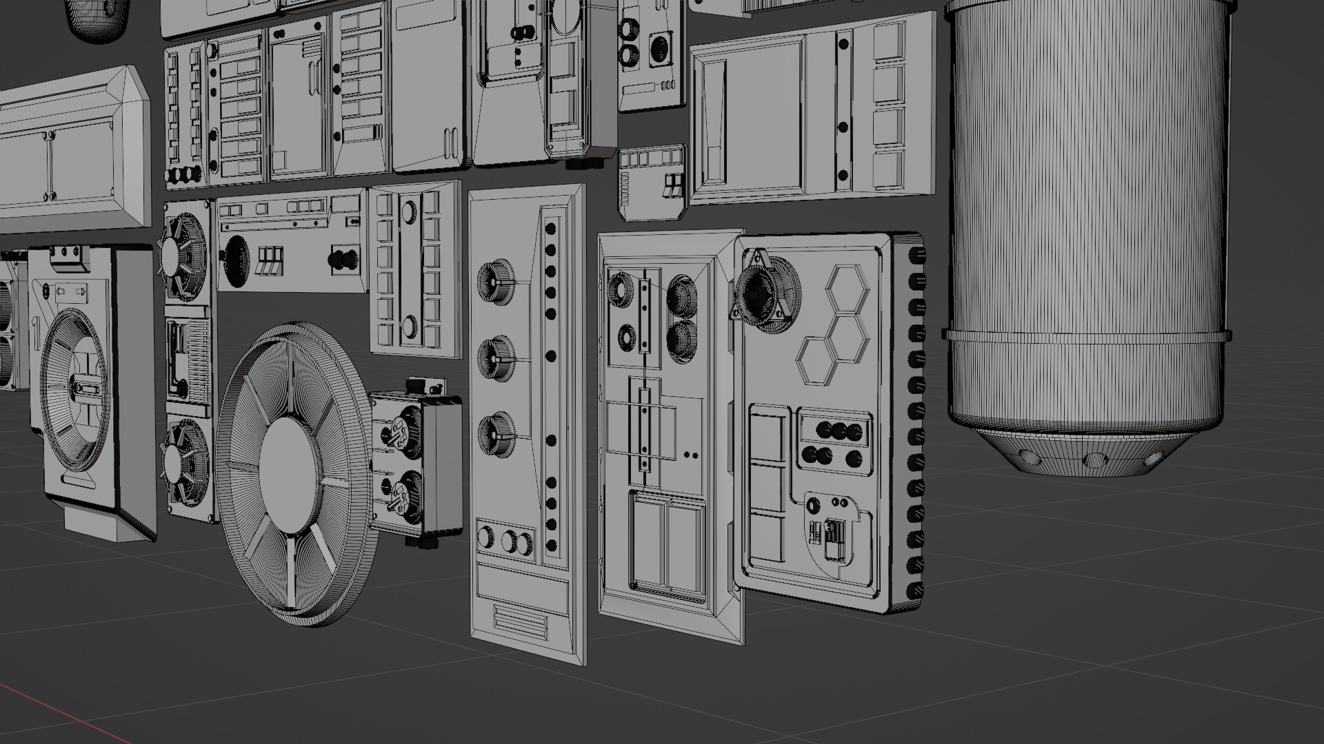 Star Wars Panels Pack 06 3D model_13