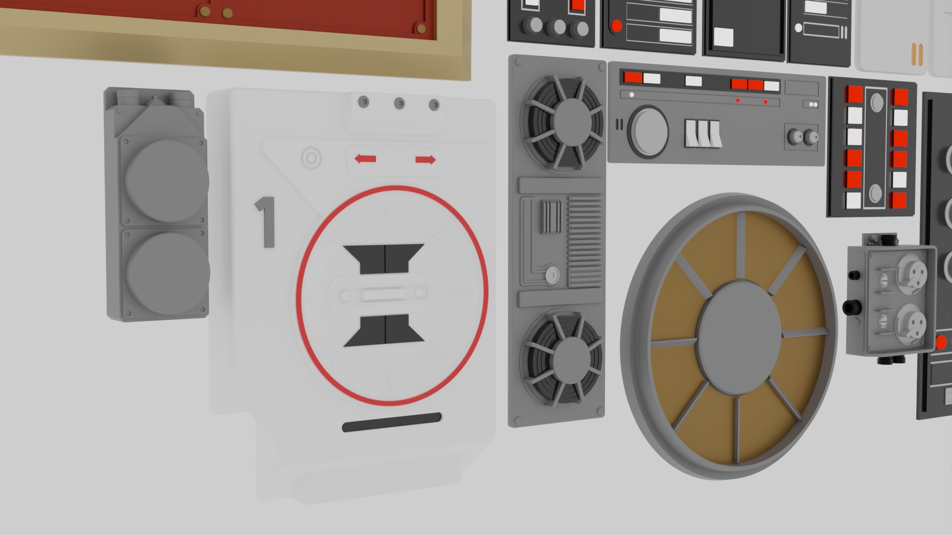 Star Wars Panels Pack 06 3D model_10