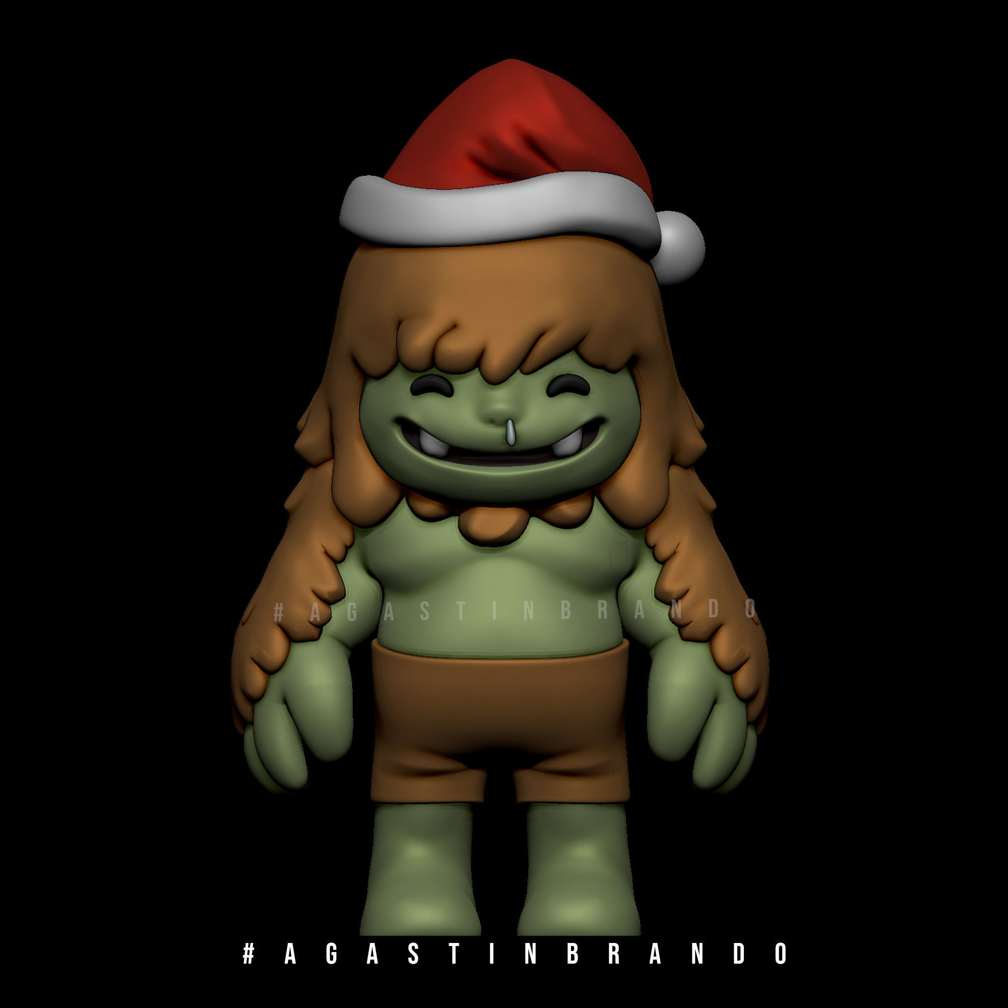christmas deco toy STL 3D print model_4