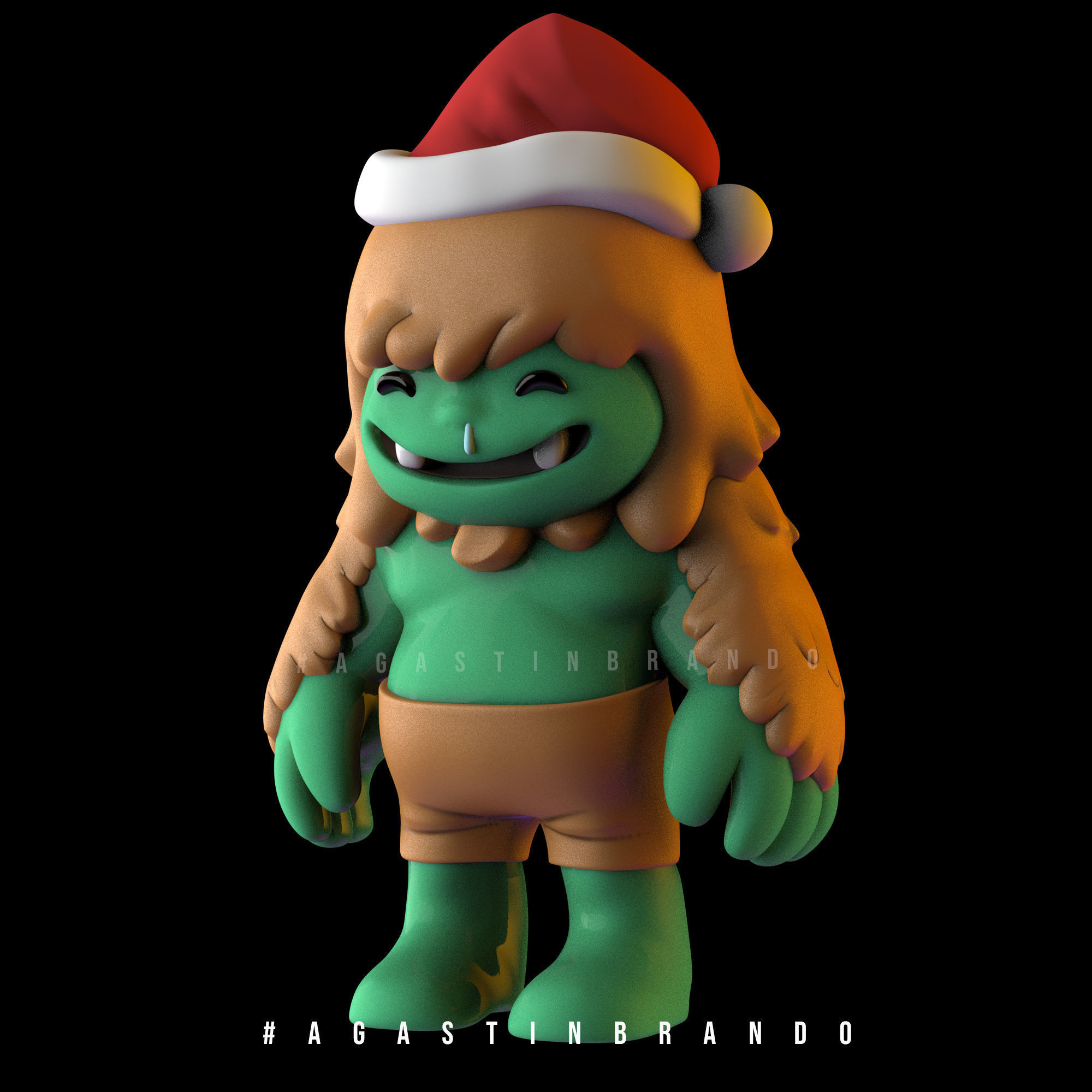 christmas deco toy STL 3D print model_1