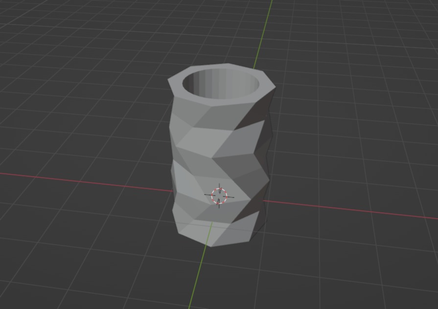 Flower Vase 3D print model_2