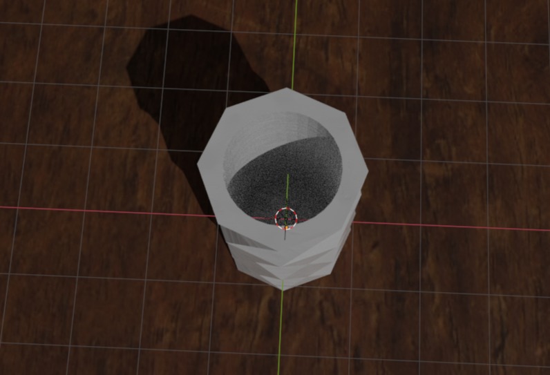 Flower Vase 3D print model_5