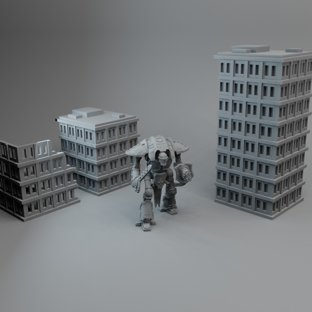 Mini Knight 4 3D print model_2