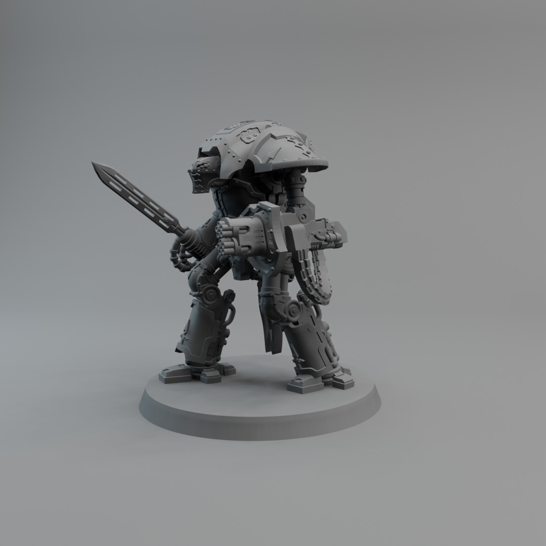 Mini Knight 4 3D print model_1