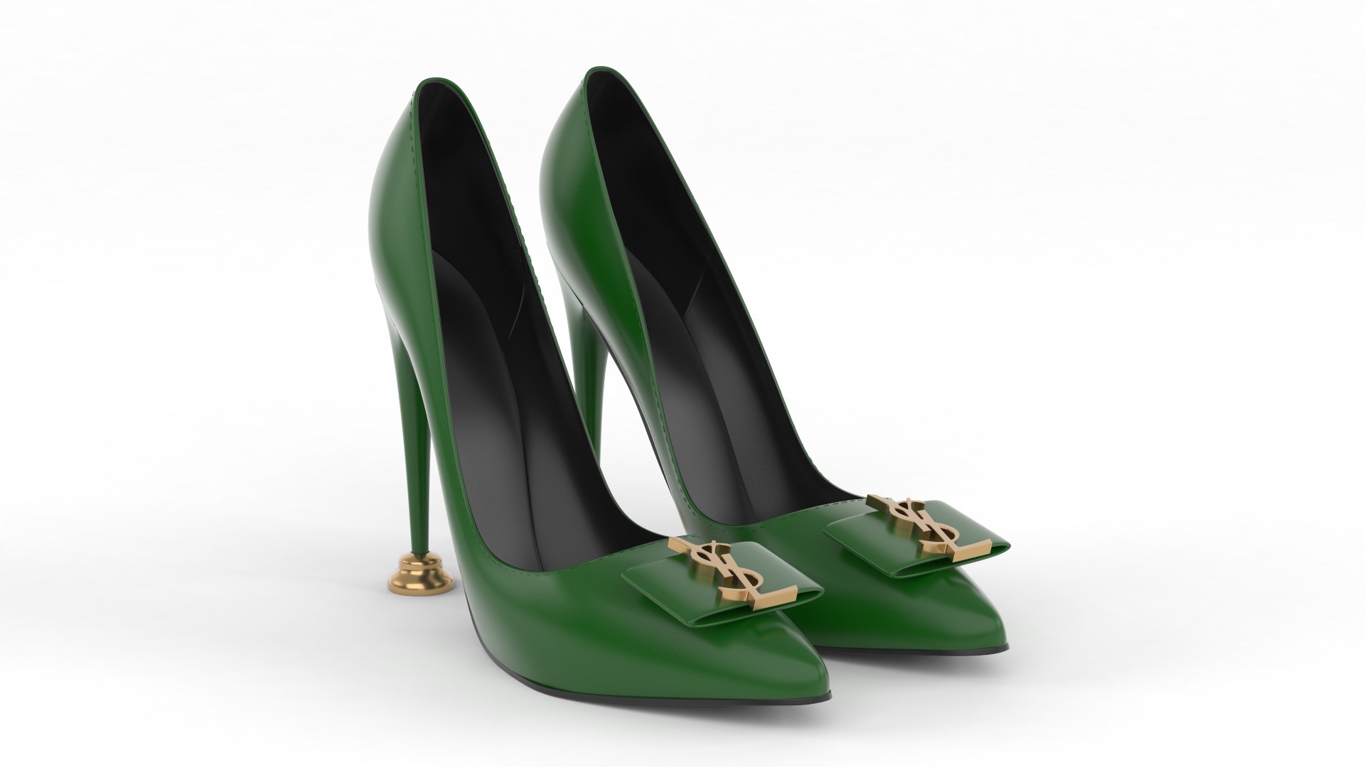 Women Shoes 3D model_4