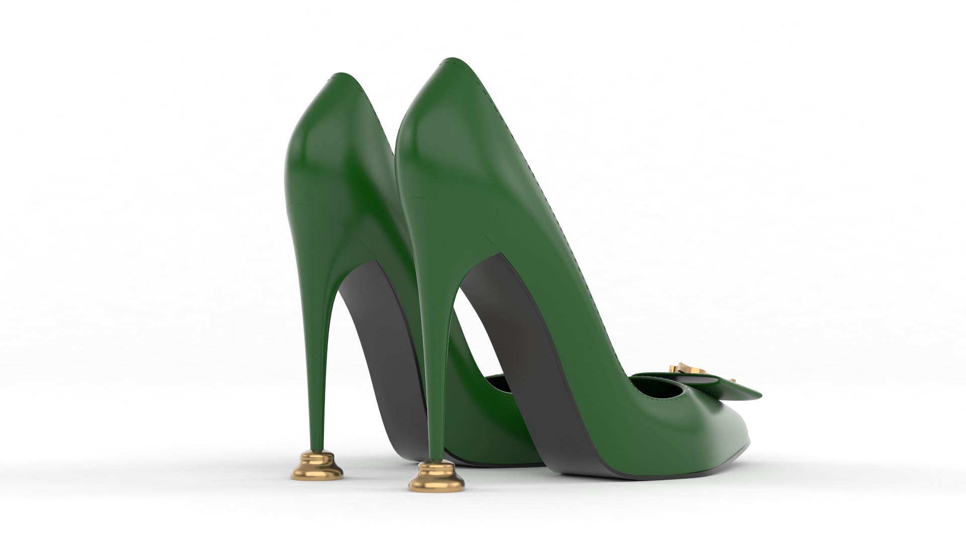 Women Shoes 3D model_3