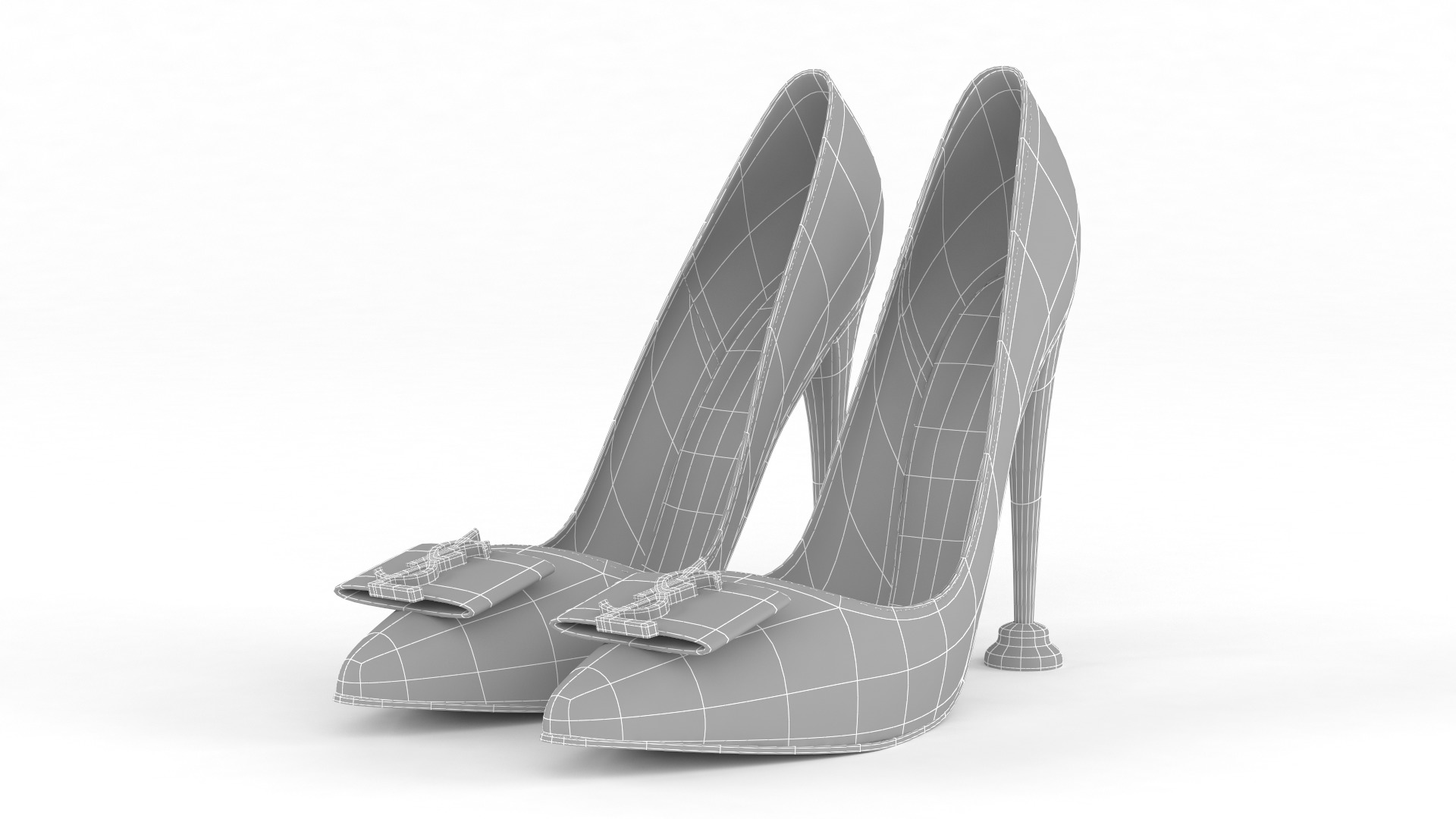 Women Shoes 3D model_5