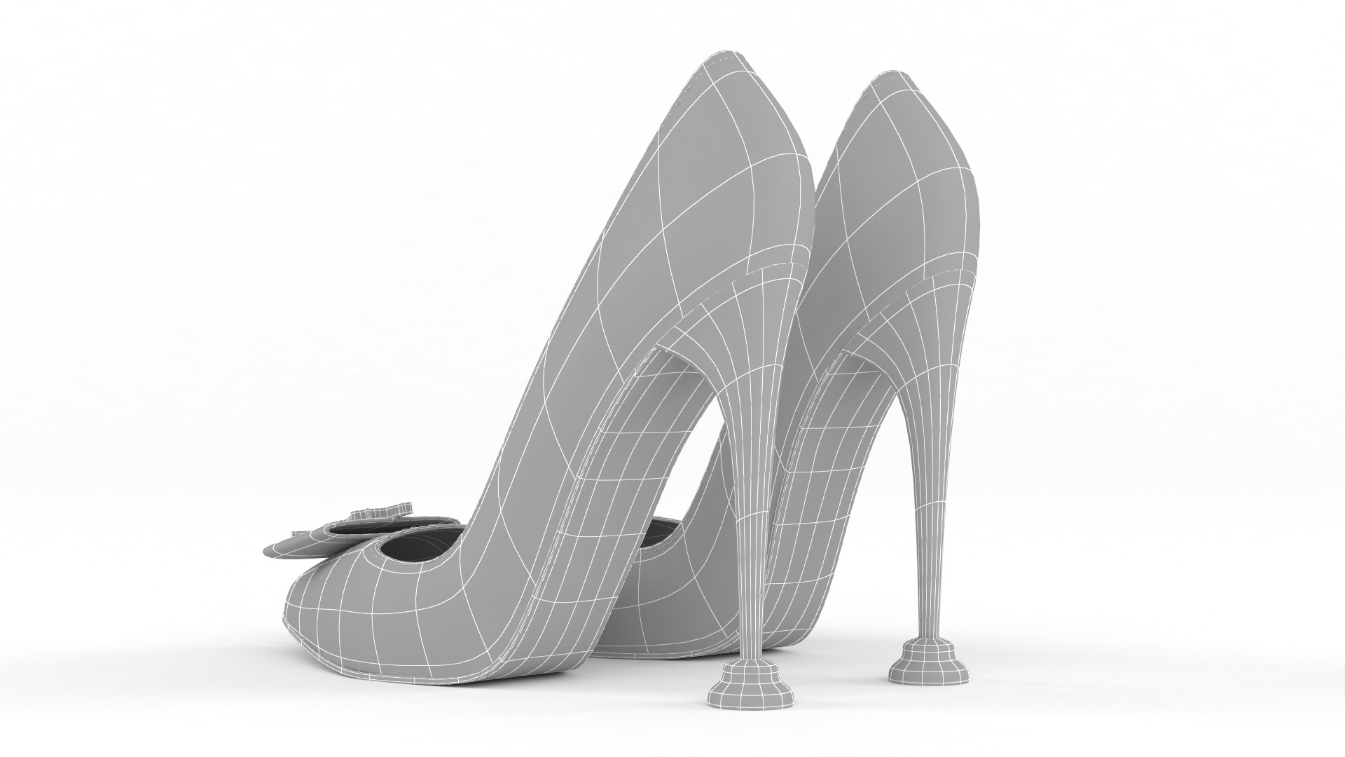 Women Shoes 3D model_7