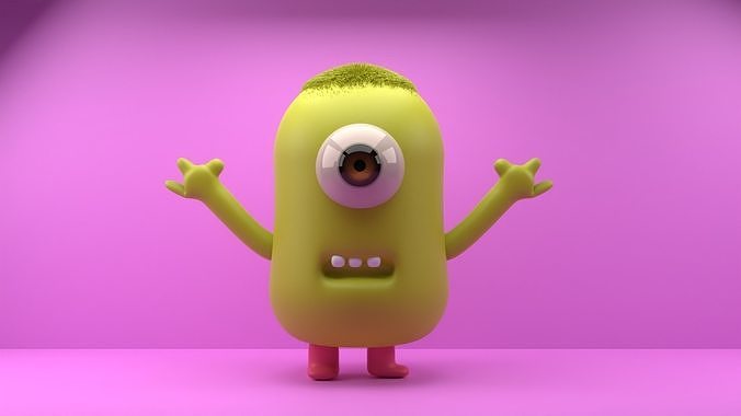 Rare Minion 3D model