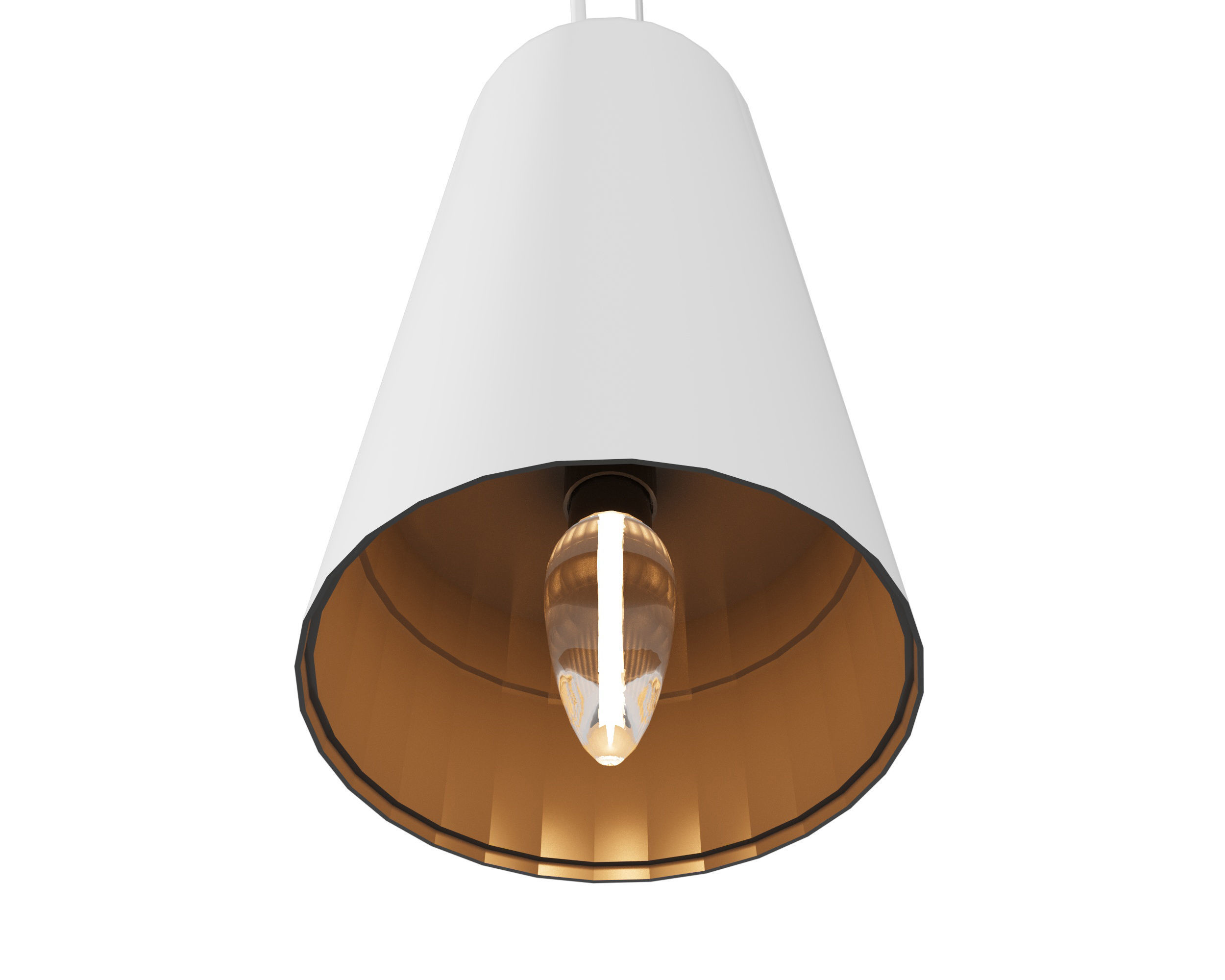Modern Minimalist Pendant Light 3D model_3