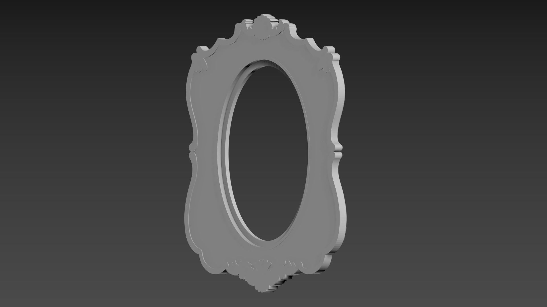 Mirror Frame for CNC 3D model_15