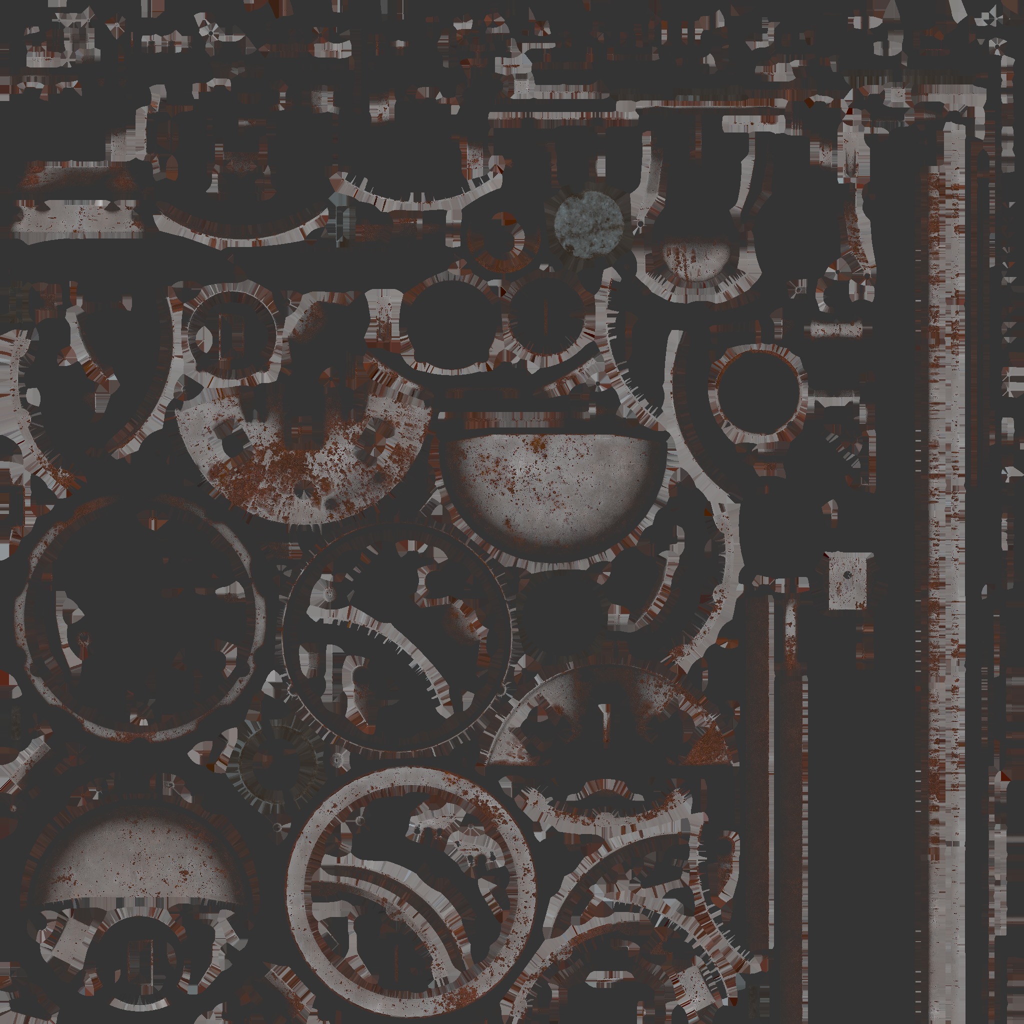 circular cover arm 3D model_6