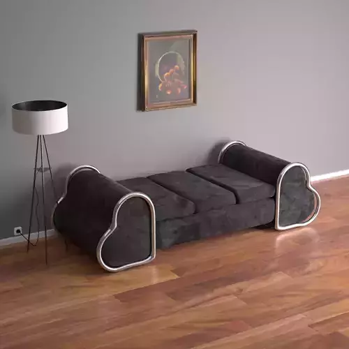 Modern Heart Shaped Sofa in Various Styles