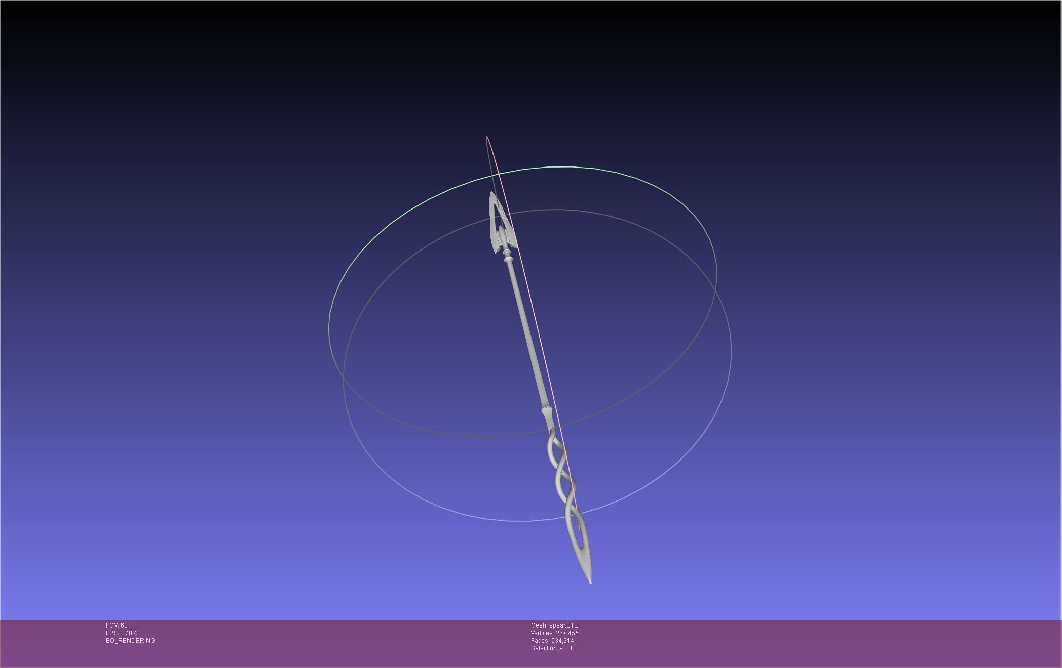 Evangelion Spear Of Cassius 3D print model_1