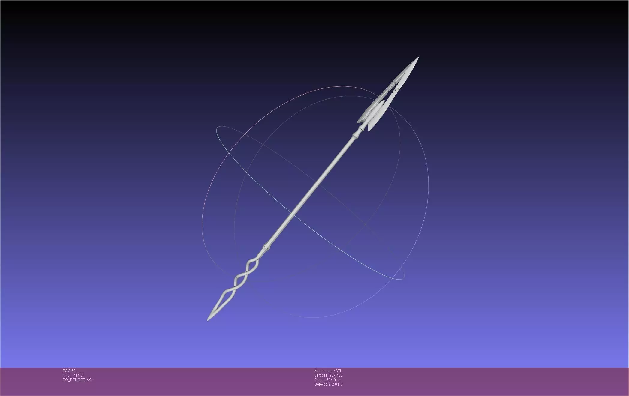 Evangelion Spear Of Cassius 3D print model_0