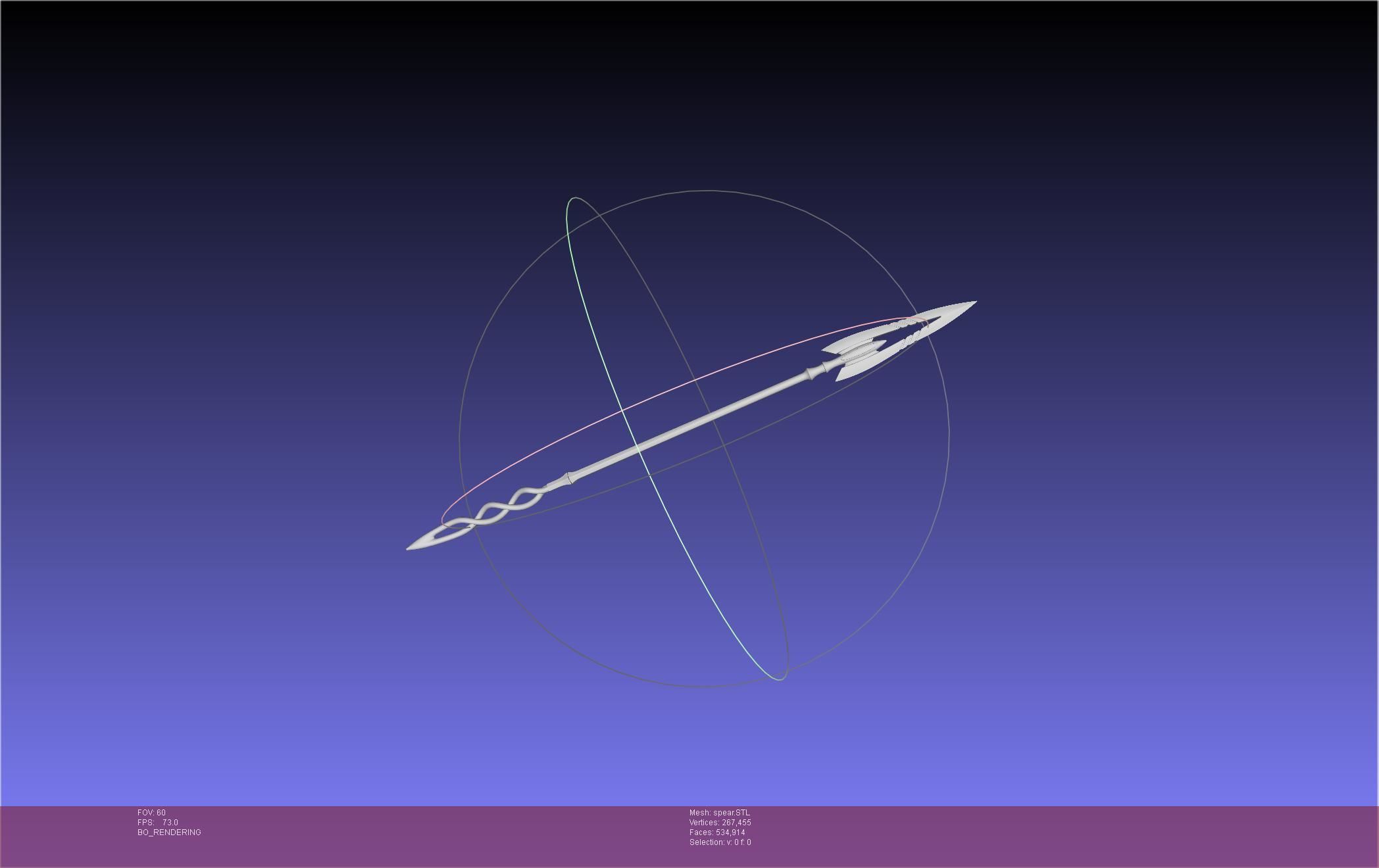 Evangelion Spear Of Cassius 3D print model_3