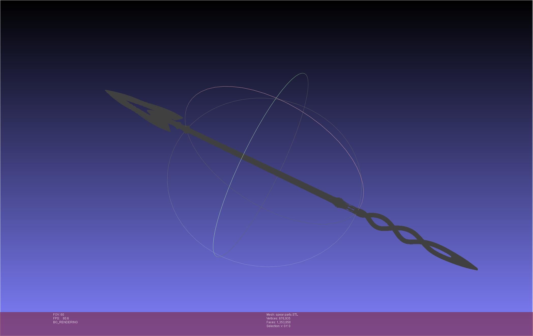 Evangelion Spear Of Cassius 3D print model_110