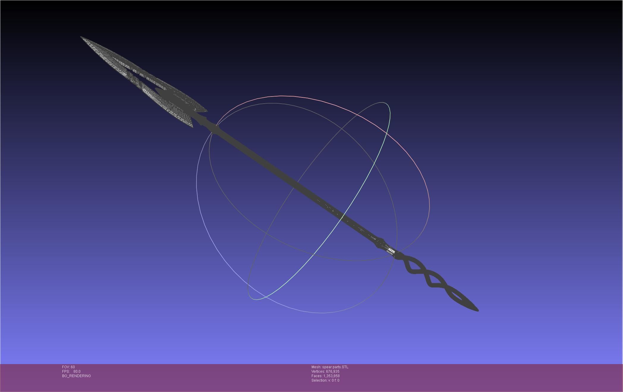 Evangelion Spear Of Cassius 3D print model_114