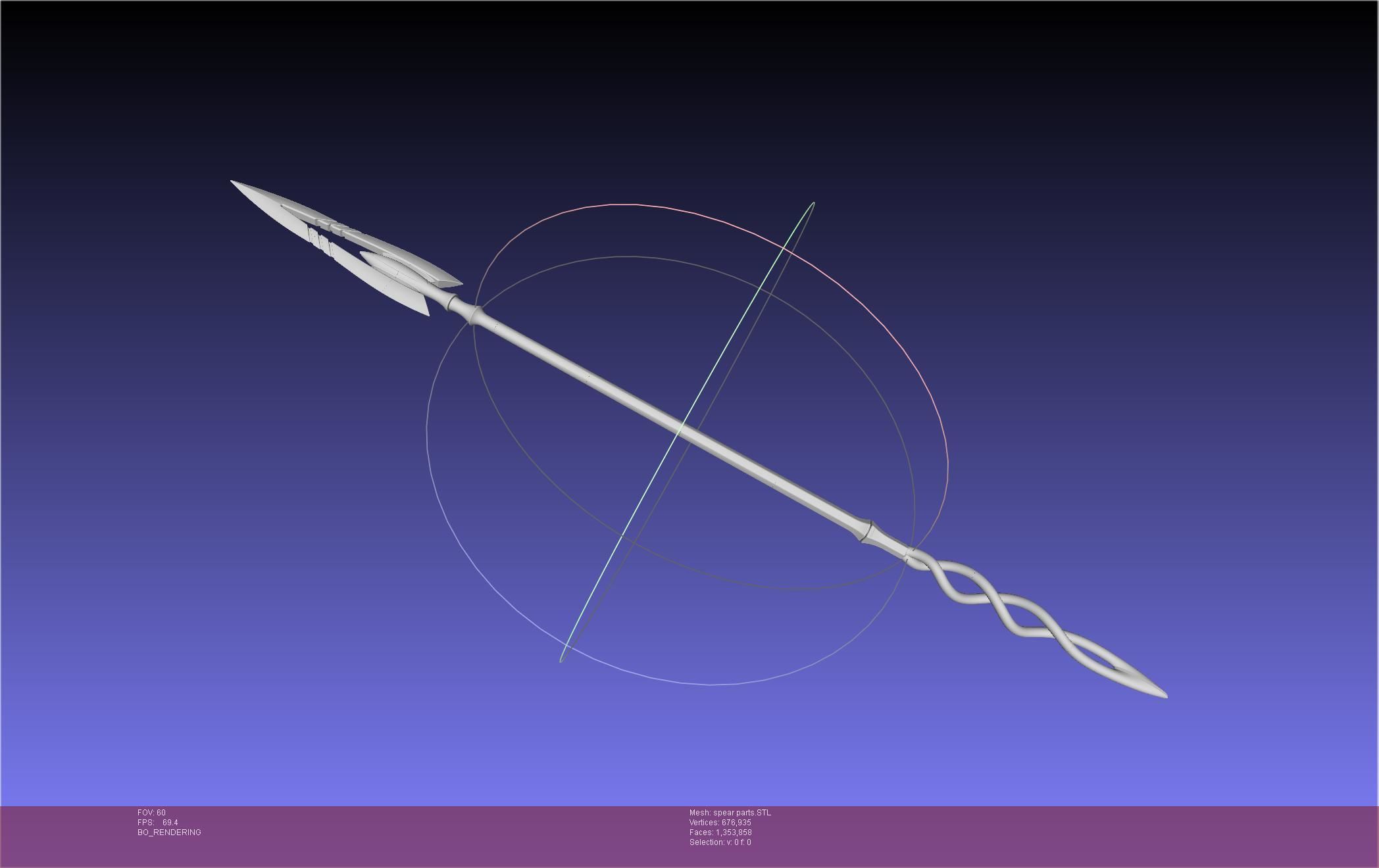 Evangelion Spear Of Cassius 3D print model_116