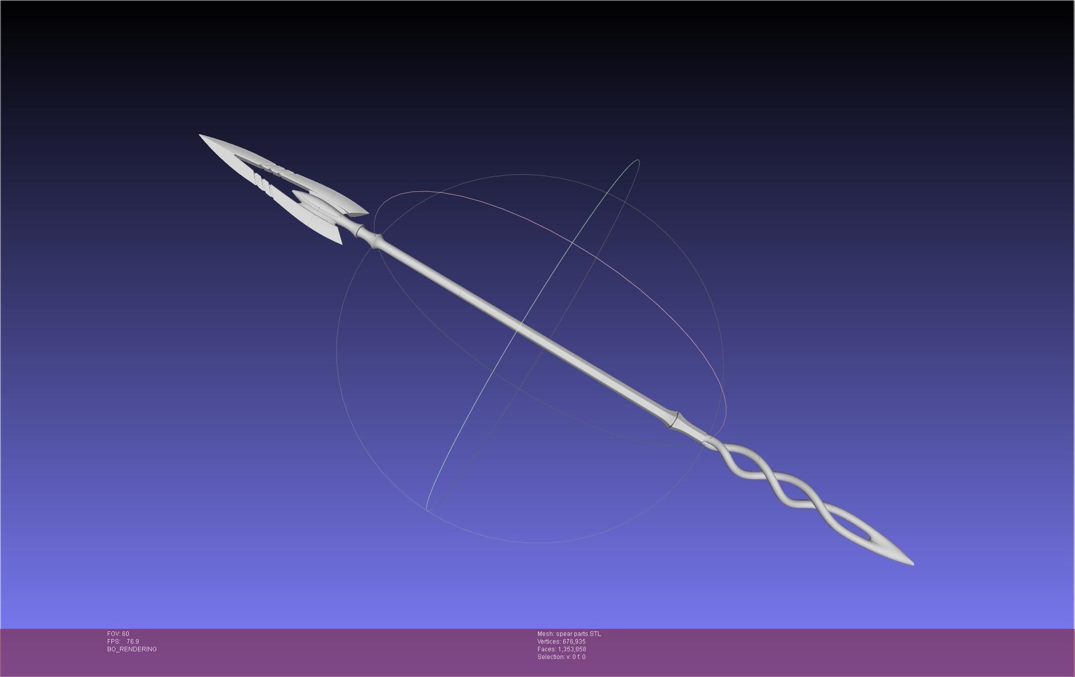 Evangelion Spear Of Cassius 3D print model_112