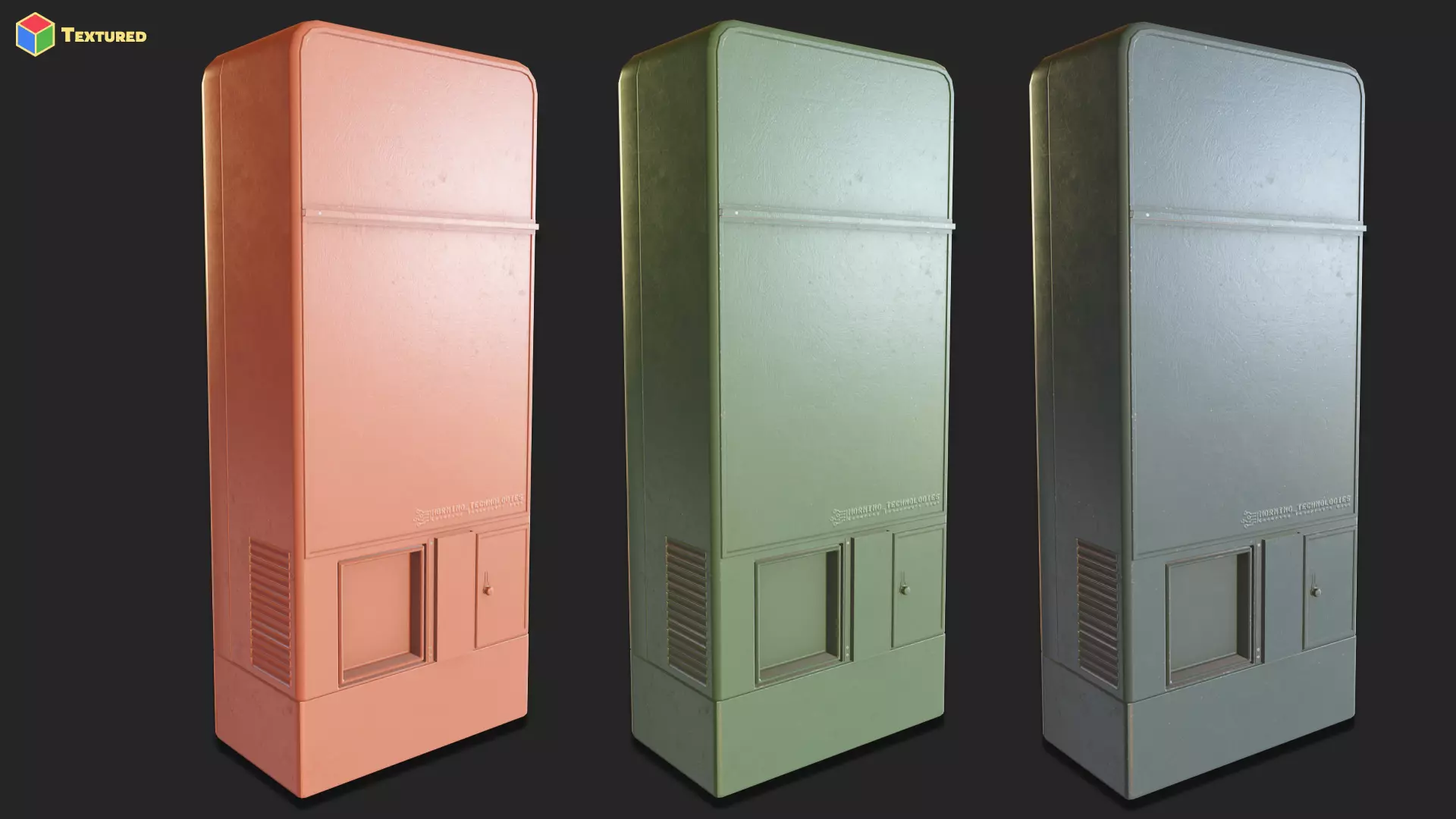 1950s Vending Machines Low-poly 3D model_4