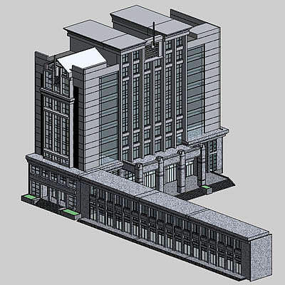 2004-08-04 dong li di shui ju 3D model_4