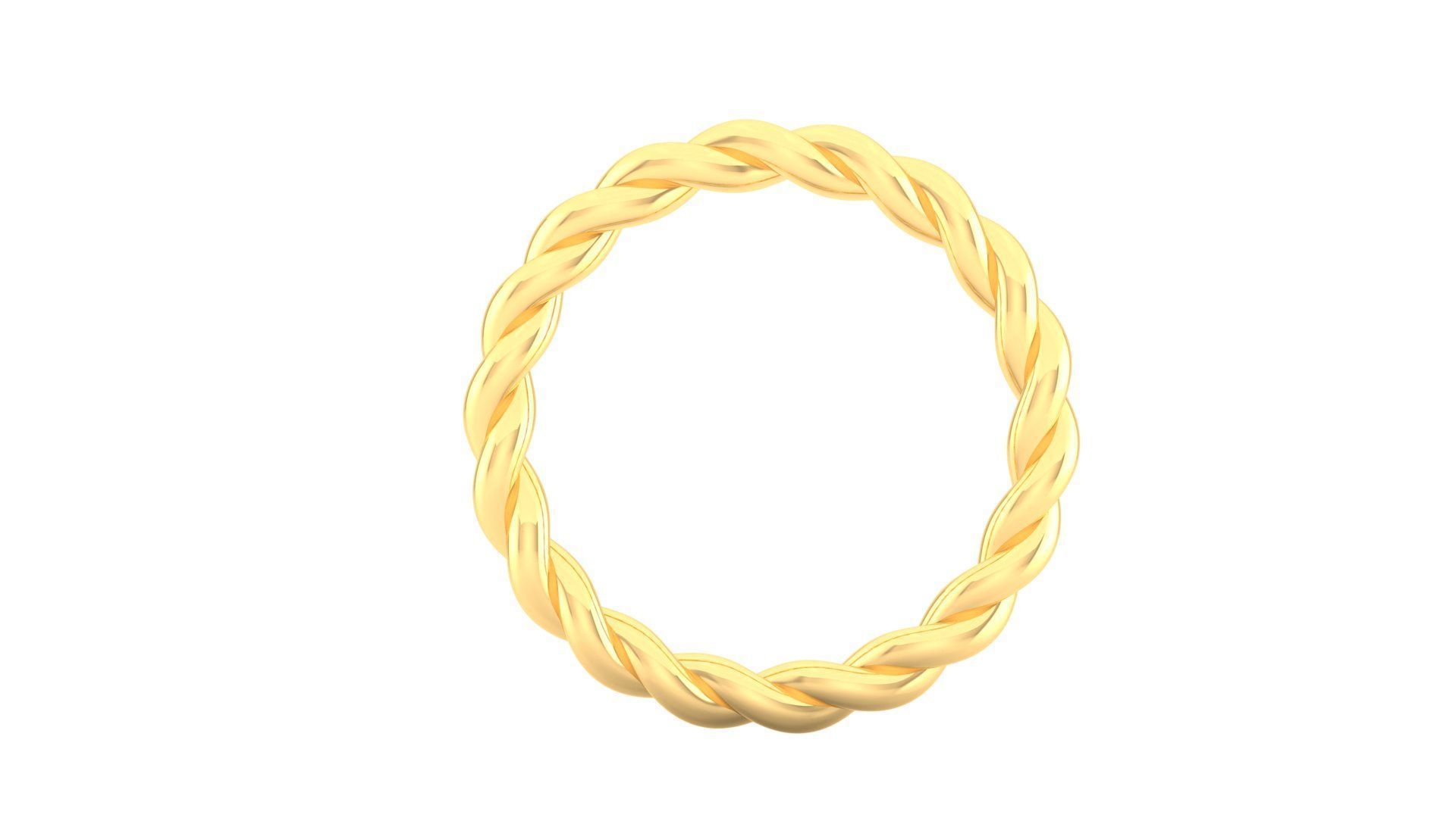 Ladies Rope Ring 19 SIZES PACK 3D print model_10