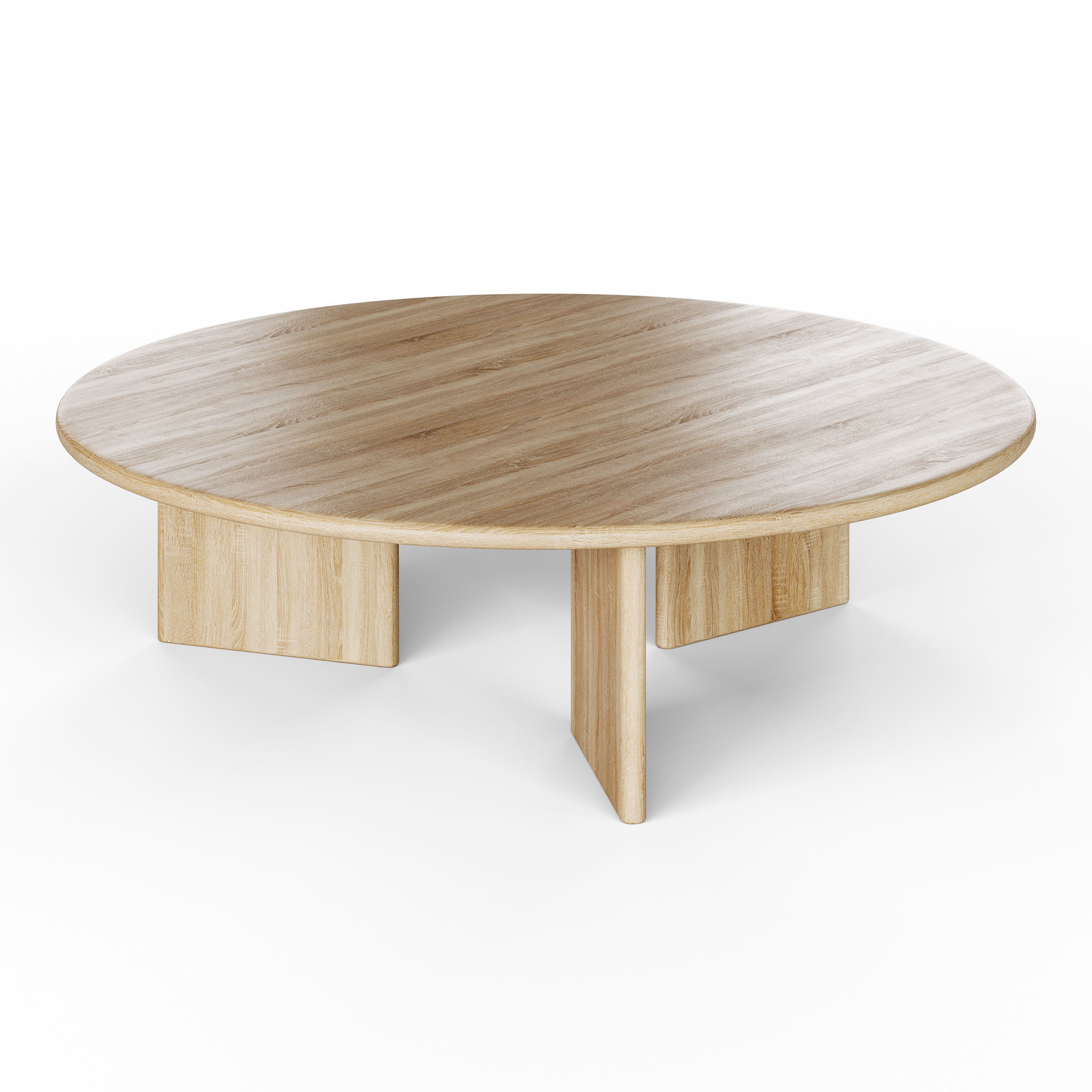 Round coffe table 3D model_7