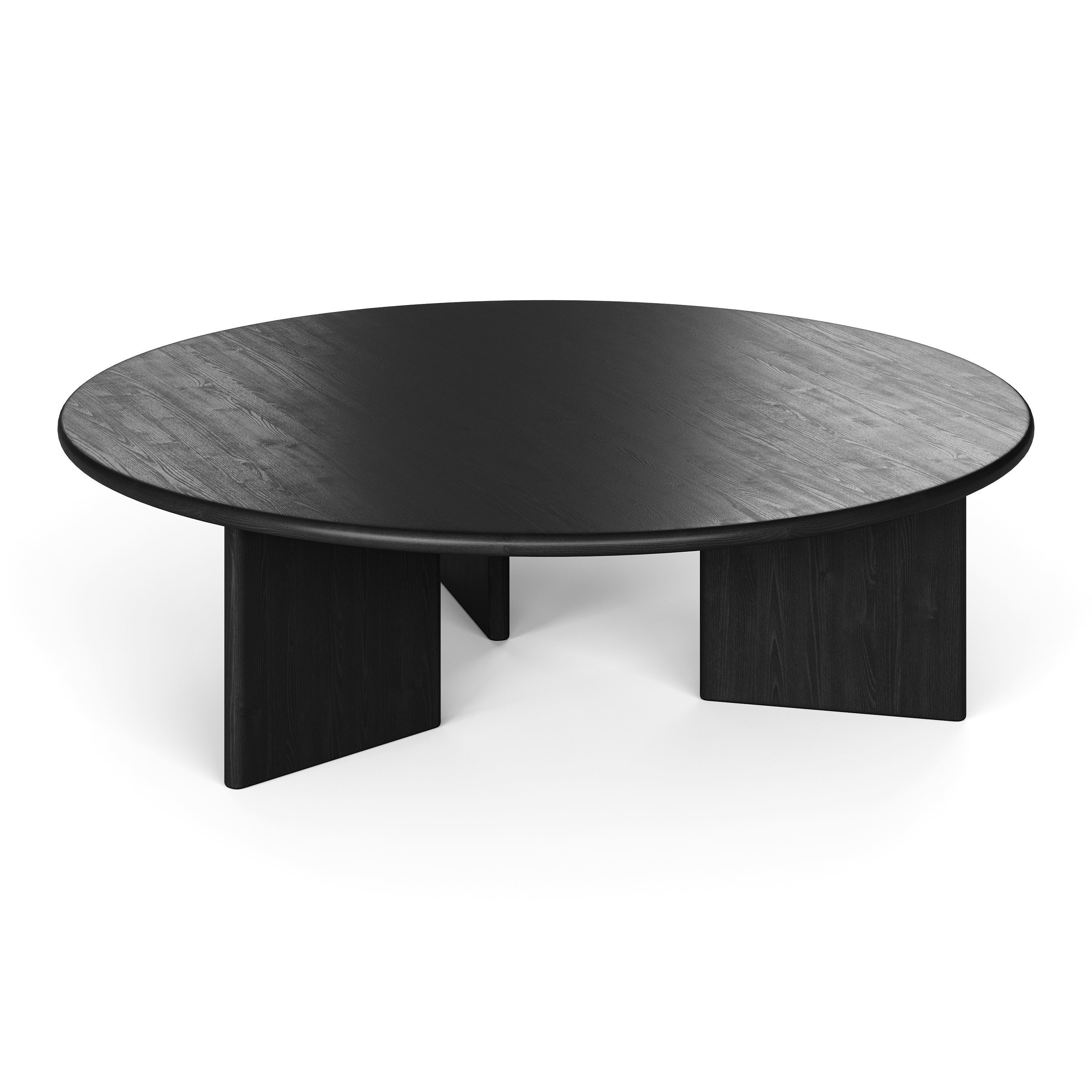 Round coffe table 3D model_6