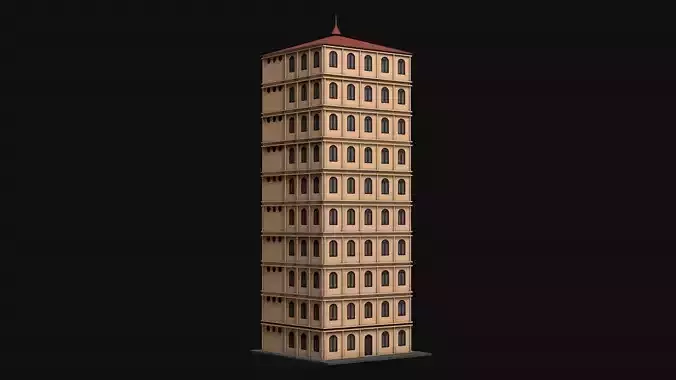 Building House v3 Civic Building 3D model