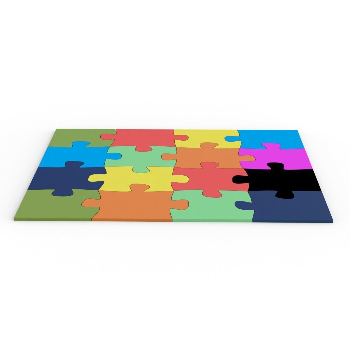 16 Piece Jigsaw Puzzle 3D print model_8