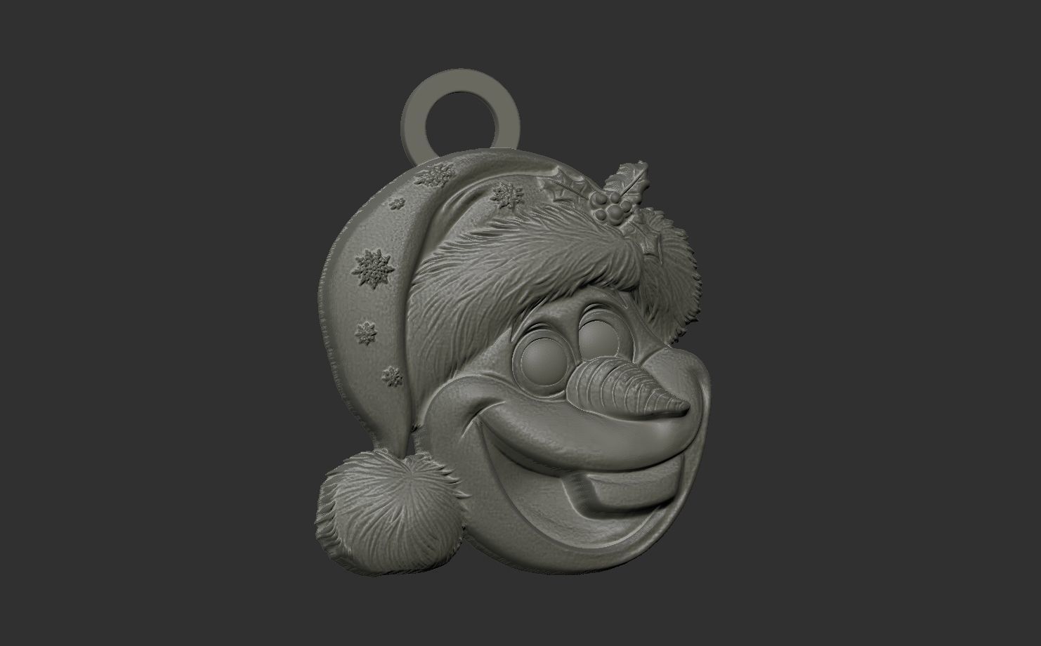 forzen  3D print model_11