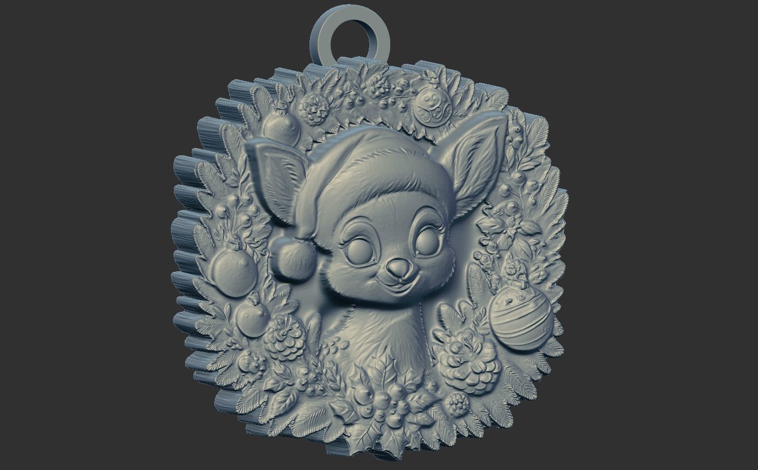 christmas decor  3D print model_3